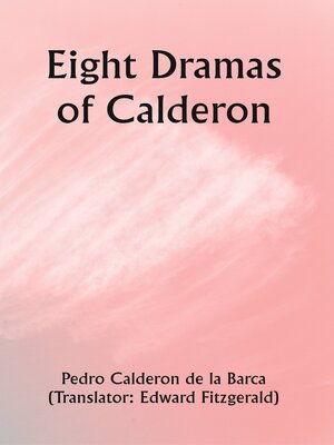 cover image of Eight Dramas of Calderon